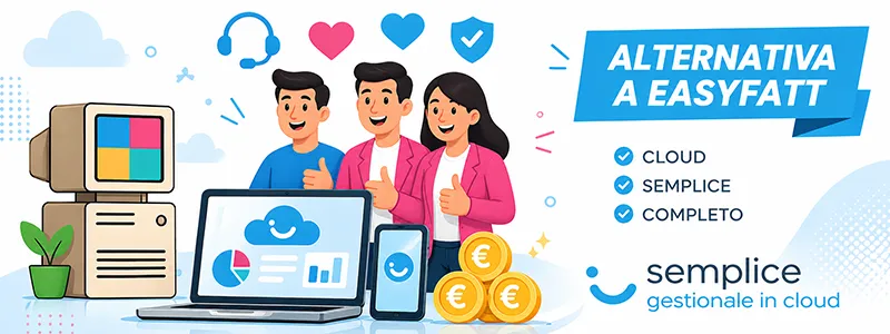 Alternativa a Easyfatt: confronto prezzi, cloud e funzionalità