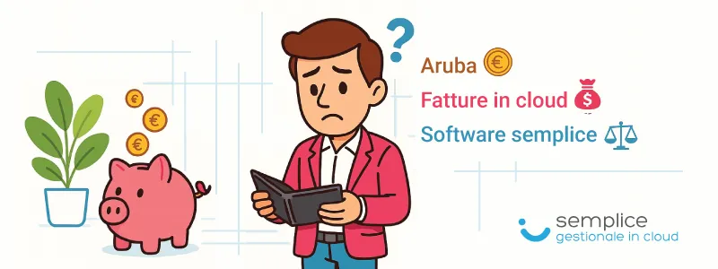Aruba, Fatture in Cloud e Software Semplice: confronto prezzi e funzionalità 2025