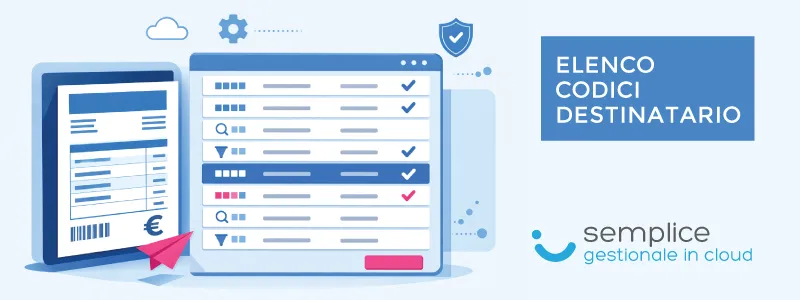 Elenco codici destinatario SDI: verifica a chi appartiene ogni codice