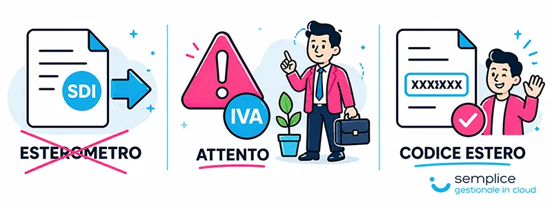 Come fare una Fattura Elettronica a Cliente Estero (Privato o Senza Partita IVA)