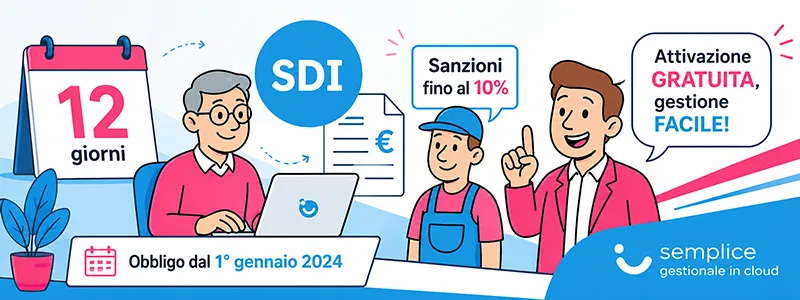 Software fatturazione elettronica forfettari semplice e completo